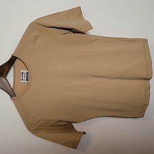 Iceberg Jeans women's size large tan t-shirt